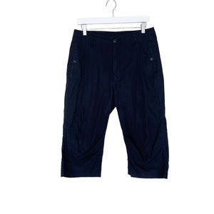 G-Star Men's Flat Front Shorts - Navy Blue